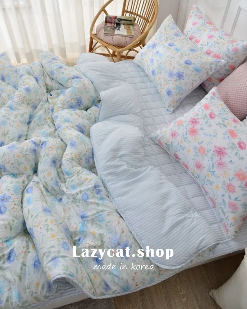 18219 (1) (預購)【韓國四季被】正韓🇰🇷暖春花園 中厚款四季被