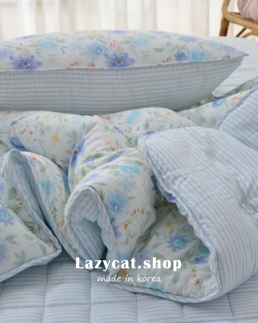 18219 (4) (預購)【韓國四季被】正韓🇰🇷暖春花園 中厚款四季被