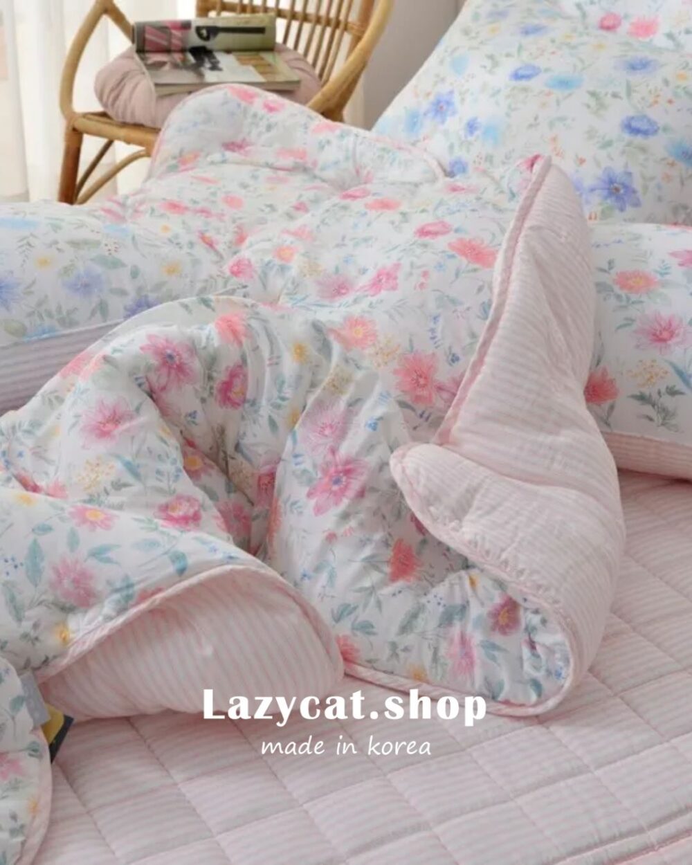 18219 (6) (預購)【韓國四季被】正韓🇰🇷暖春花園 中厚款四季被