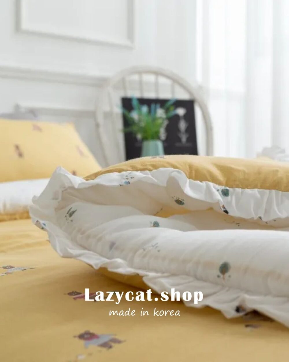 1838 (16) (預購)【韓國四季被】正韓🇰🇷眼鏡熊熊 薄款/厚款四季被🐻