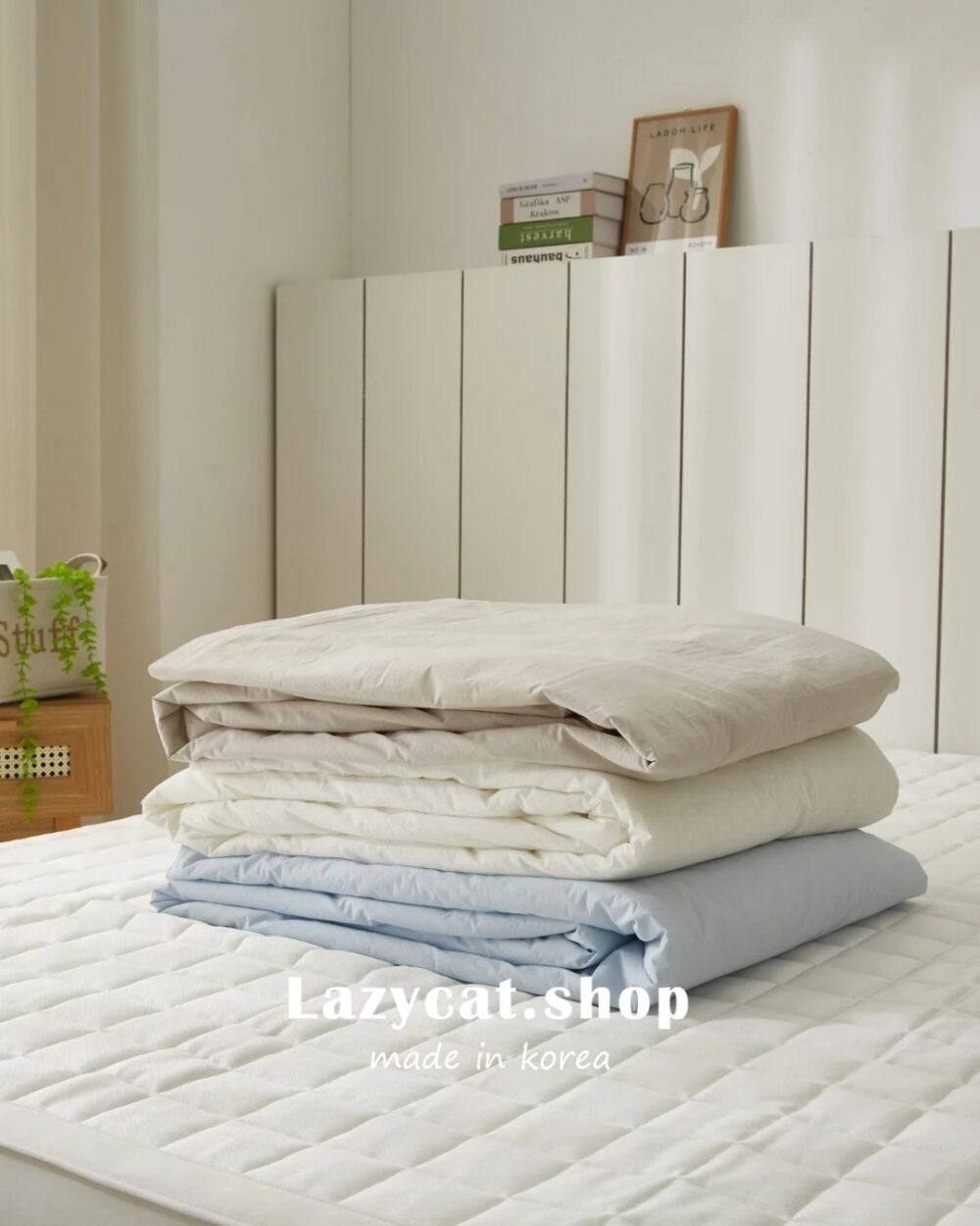 26ss0408-3 (6) (預購)【韓國涼被】韓國OEM🇰🇷涼感溫柔色系 雙材質度涼被