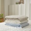 26ss0408-3 (6) (預購)【韓國涼被】韓國OEM🇰🇷涼感溫柔色系 雙材質度涼被