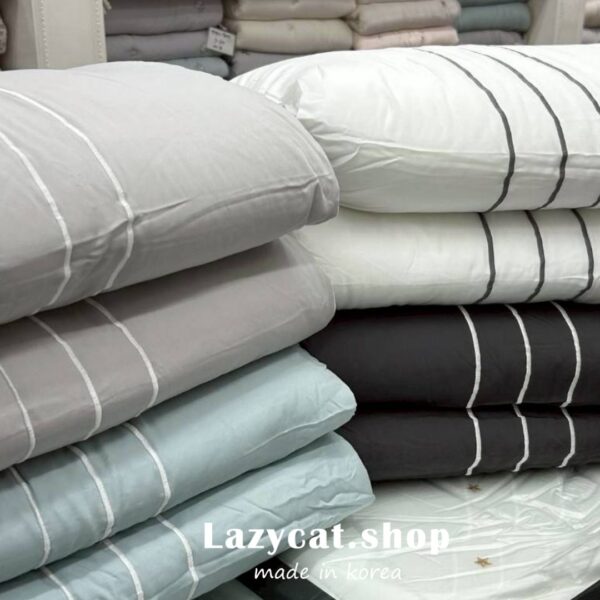 28 (預購)【韓國涼被】正韓🇰🇷質感線條🧊雙材質涼被