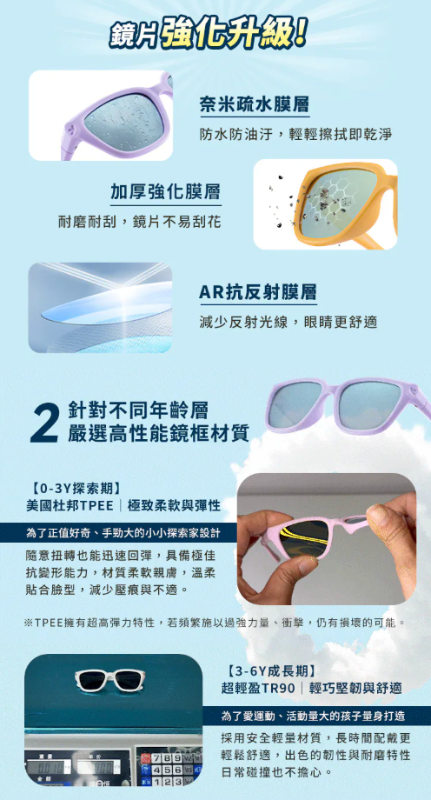 DM_20260405214018_007 【獨家開團】美國選品🇺🇸KiGO City 抗UV高彈力(0-3Y)/超輕量(3-6Y) 偏光兒童太陽眼鏡