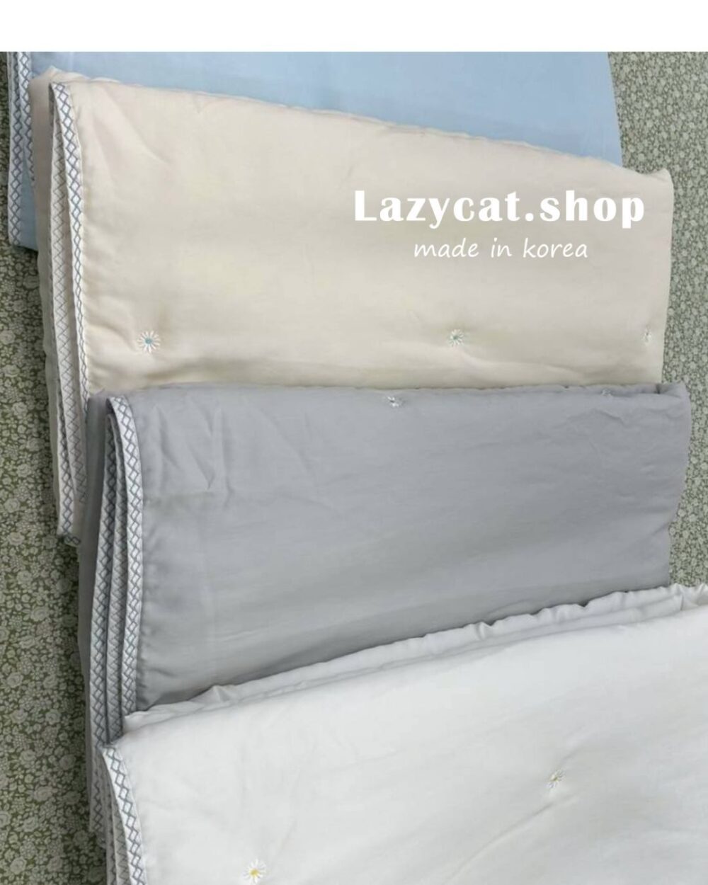 LINE_NOTE_260417_16 (預購)【韓國涼被】正韓🇰🇷涼感刺繡小雛菊🧊天絲涼被