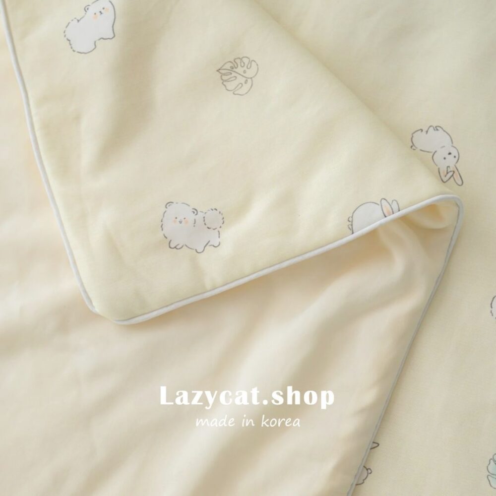 LINE_NOTE_260420_11 (預購)【韓國涼被】韓國OEM🇰🇷粉彩小動物 -7度涼被