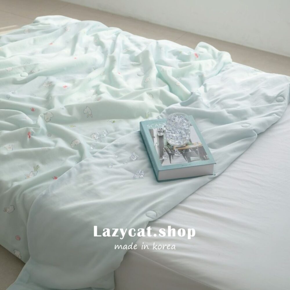 LINE_NOTE_260420_13 (預購)【韓國涼被】韓國OEM🇰🇷粉彩小動物 -7度涼被