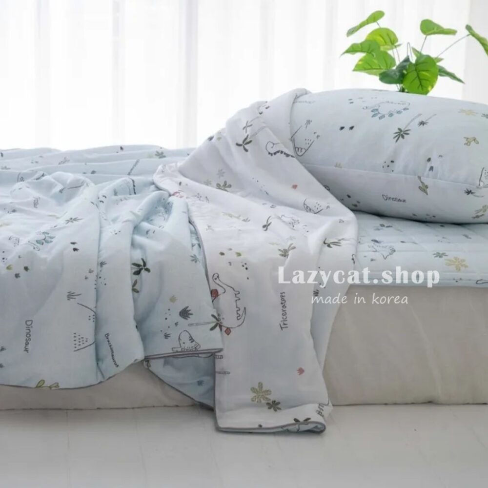 LINE_NOTE_260420_4 (預購)【韓國涼被】韓國OEM🇰🇷探險小恐龍 -7度涼被