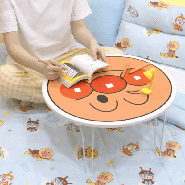 （預購限宅配）【韓國限定】麵包超人聯名寢具-摺疊圓桌