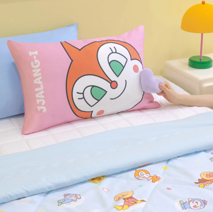 螢幕擷取畫面 2026-04-07 225417 (預購)【韓國限定】麵包超人聯名寢具-角色枕頭