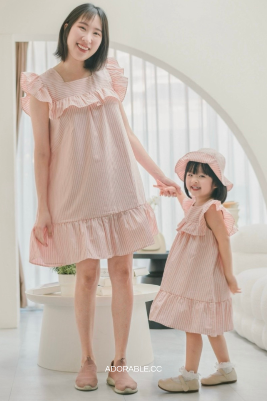 AC泰國童裝_Candy_Collection_親子直條糖果裙-15 【獨家開團】泰國選品🇹🇭A.C泰國童裝Candy直條糖果裙 親子裝