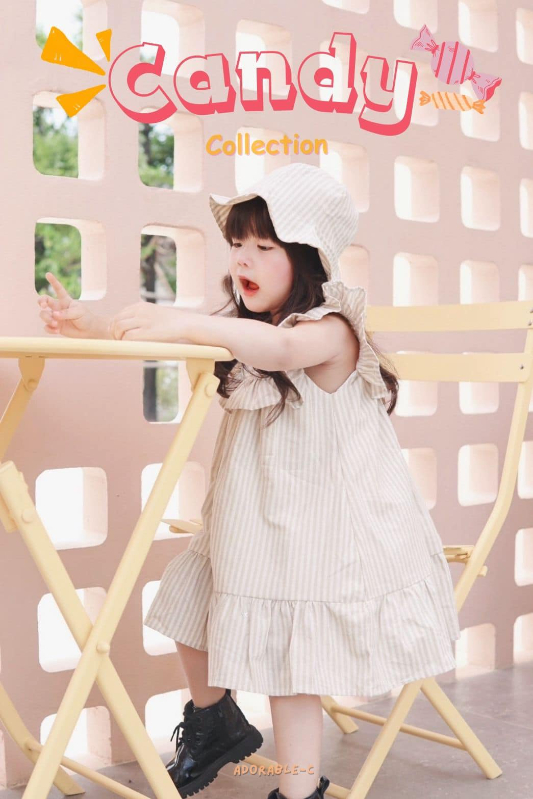 AC泰國童裝_Candy_Collection_親子直條糖果裙-16 【獨家開團】泰國選品🇹🇭A.C泰國童裝Candy直條糖果裙 親子裝