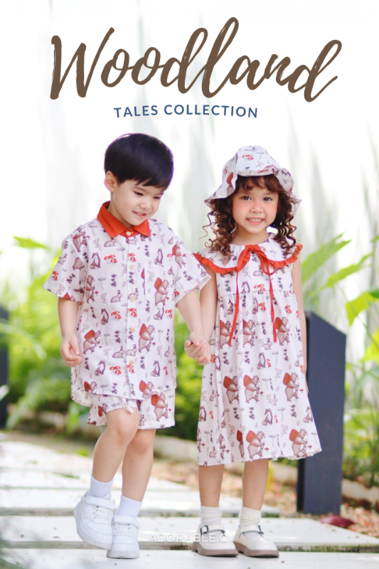 AC泰國童裝_woodland_tales-15 【獨家開團】泰國選品🇹🇭A.C泰國童裝woodland洋裝 套裝
