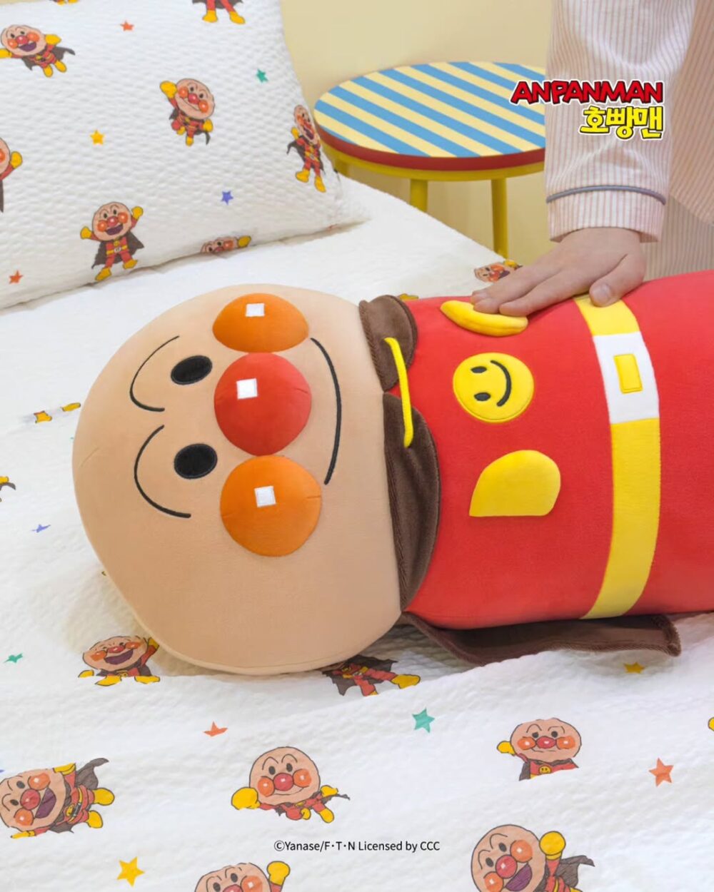 DM_20260511115903_010 (預購)【韓國限定】麵包超人聯名寢具-第二彈 角色麻糬抱枕