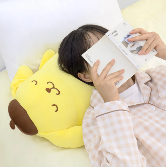 (預購)【韓國限定】布丁狗聯名寢具-布丁狗麻糬靠墊抱枕