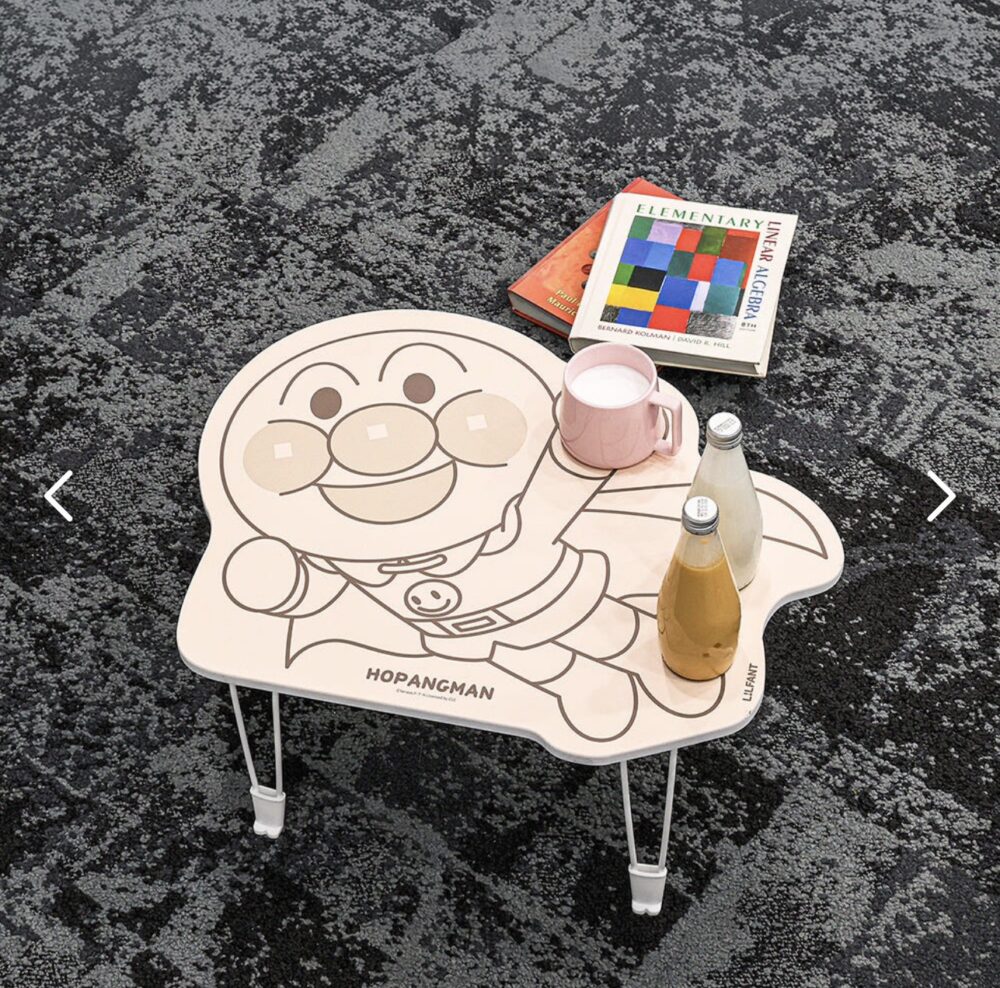 (現貨限宅配)【韓國限定】lilfant兒童卡通餐具系列-麵包超人摺疊桌