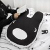 (預購)【韓國限定】麗莎和卡斯柏聯名-大臉靠墊/長型玩偶抱枕 組合