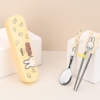 (預購)【韓國限定】lilfant兒童卡通餐具系列-米飛
