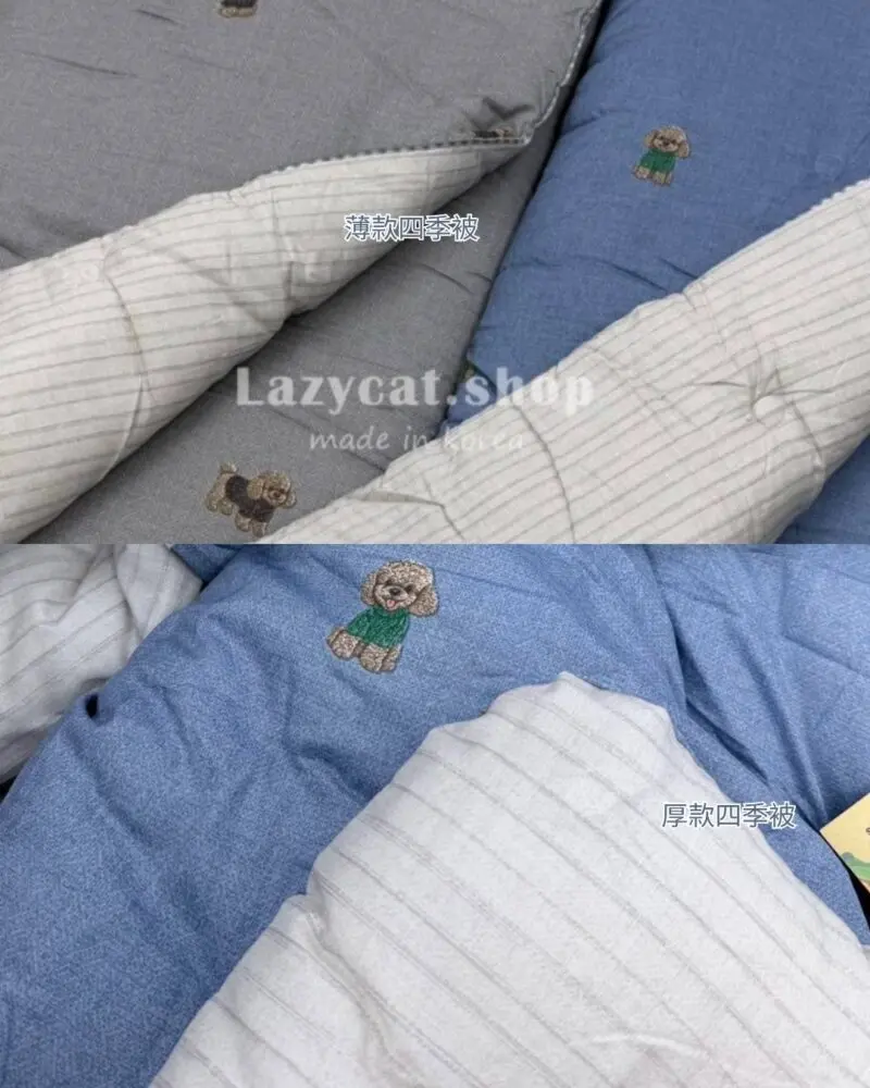 (預購)【韓國四季被】正韓🇰🇷毛衣貴賓狗狗 薄款/厚款四季被