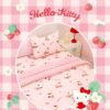 (預購)【韓國限定】Hello Kitty聯名寢具第2彈-kitty四季被+枕套組