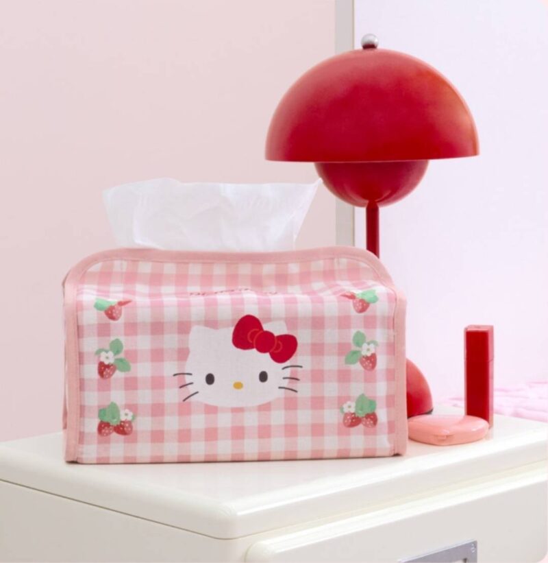 (預購)【韓國限定】Hello Kitty聯名寢具第2彈-Kitty面紙套