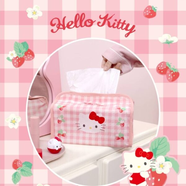 (預購)【韓國限定】Hello Kitty聯名寢具第2彈-Kitty面紙套
