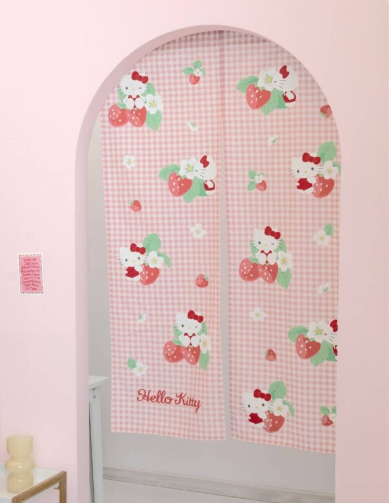 (預購)【韓國限定】Hello Kitty聯名寢具第2彈-Kitty門簾