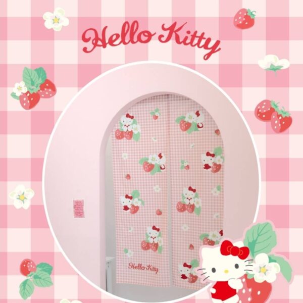 (預購)【韓國限定】Hello Kitty聯名寢具第2彈-Kitty門簾
