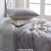 (預購)【韓國冬被】正韓🇰🇷 小熊蝴蝶結 雙材質冬被