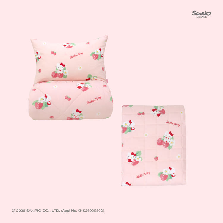 (預購)(限宅配)【韓國限定】Hello Kitty聯名寢具第2彈-優惠套組