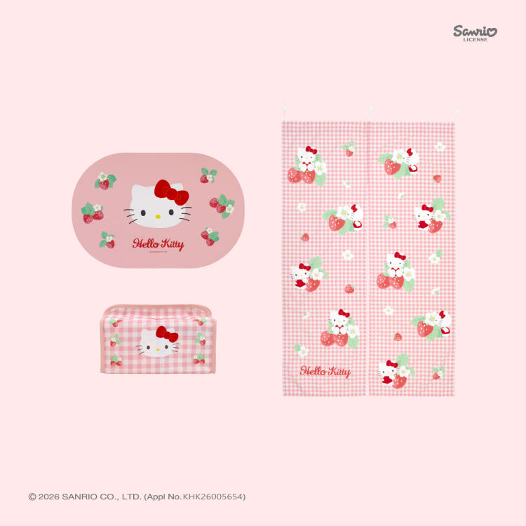 (預購)(限宅配)【韓國限定】Hello Kitty聯名寢具第2彈-優惠套組